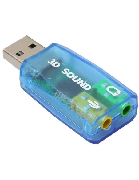 Gembird Virtus2 SC-USB-02: tarjeta sonido USB 3,5 mm