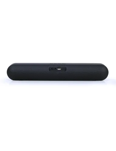Gembird SPKBT-BAR400L Barra de Sonido Bluetooth Luz LED Negra