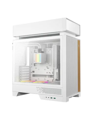 DeepCool CL6600 WH caja PC blanca con AIO 360 mm USB-C