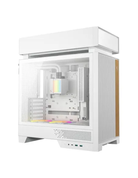 DeepCool CL6600 WH caja PC blanca con AIO 360 mm USB-C