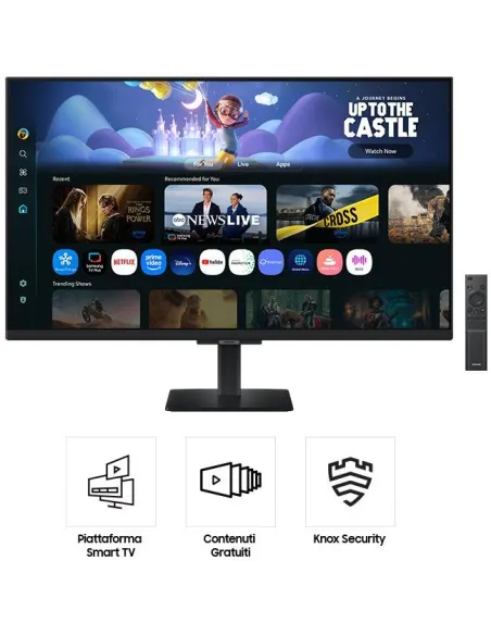 Monitor Samsung Smart Monitor M5 32" LS32FM502EUXEN Full HD