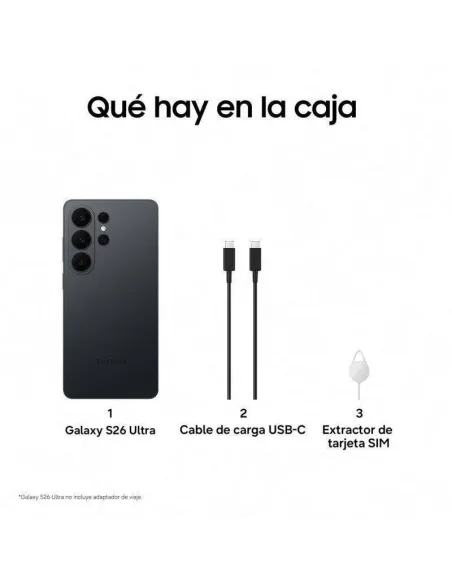 Samsung Galaxy S26 Ultra 12GB/256GB Negro con Protector