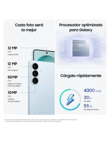 Samsung Galaxy S26 5G 12GB/256GB Negro y Protector Panzer
