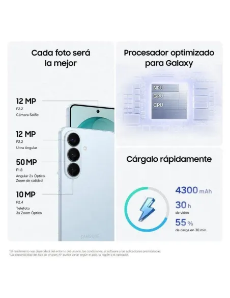 Samsung Galaxy S26 5G 12GB/256GB Negro y Protector Panzer