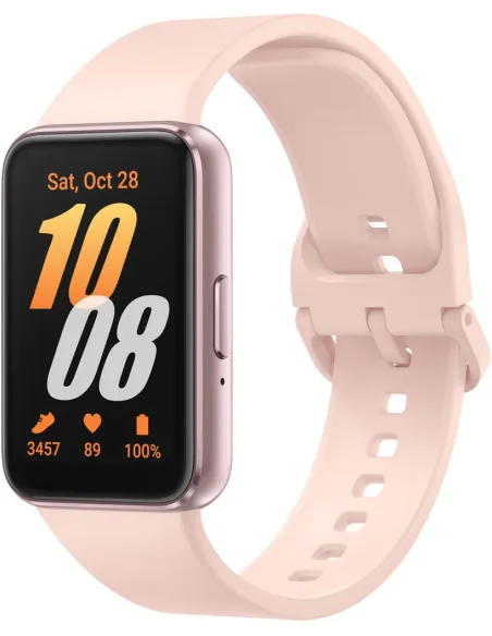 Samsung Galaxy Fit3 Rosa Pulsera de Actividad AMOLED de 1.6"