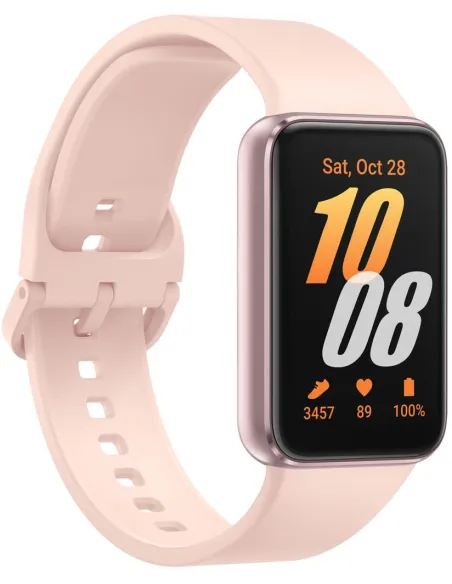 Samsung Galaxy Fit3 Rosa: pulsera actividad AMOLED 1,6"