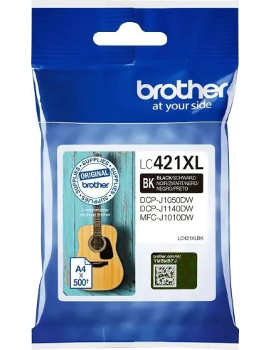 Brother LC-421XLBK Cartucho de Tinta Original Negro XL