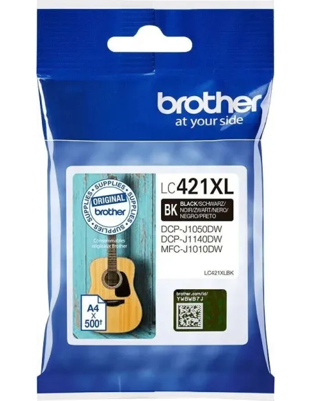 Brother LC-421XLBK Cartucho de Tinta Original Negro XL