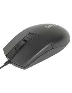 Iggual Office Essential Ratón USB 4D 2400 DPI Negro