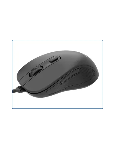 Iggual OFFICE-ELITE-PRO-6D Ratón óptico 3600DPI Negro