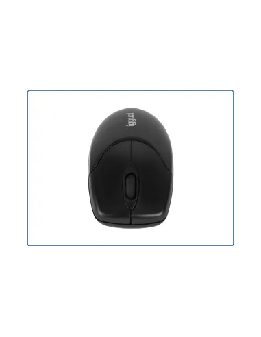 iggual WOM-BASIC2 ratón inalámbrico 1000 DPI negro