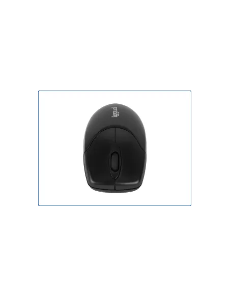 iggual WOM-BASIC2 ratón inalámbrico 1000 DPI negro