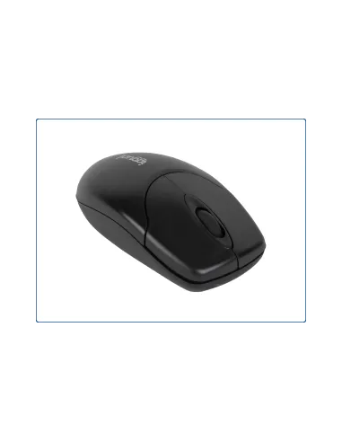 iggual WOM-BASIC2 ratón inalámbrico 1000 DPI negro
