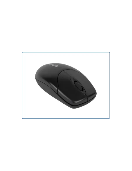 iggual WOM-BASIC2 ratón inalámbrico 1000 DPI negro