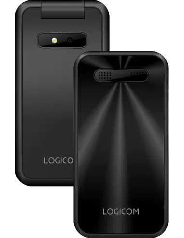 Logicom Fleep 460 Teléfono Básico 4G Negro