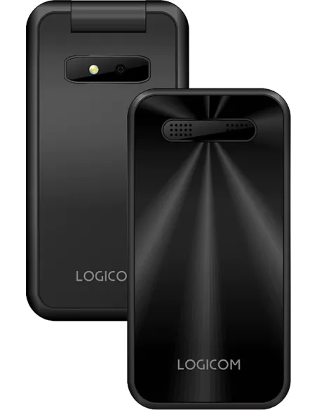 Logicom Fleep 460 Teléfono Básico 4G Negro