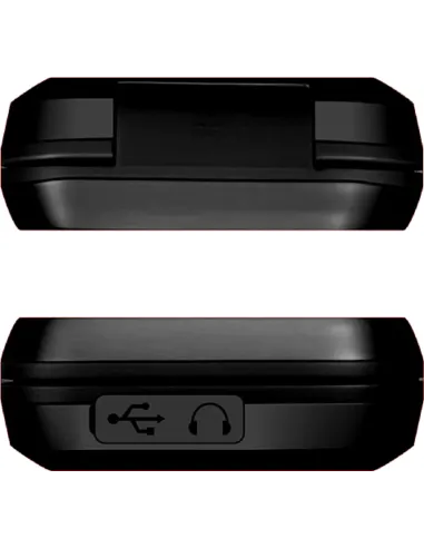 Logicom Fleep 460 negro es un teléfono con tapa 4G Dual SIM