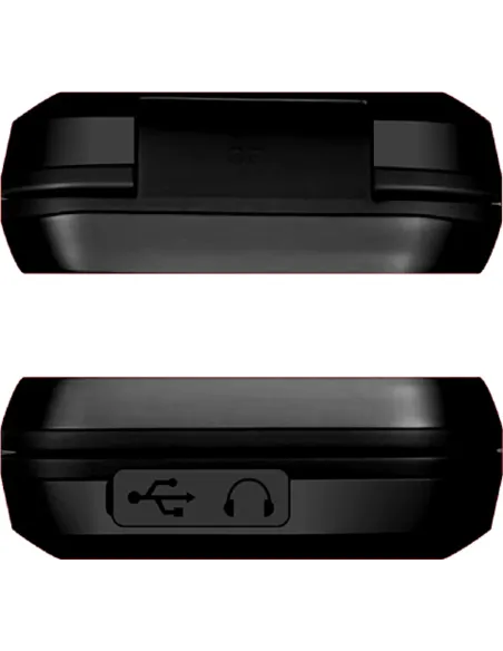 Logicom Fleep 460 negro es un teléfono con tapa 4G Dual SIM