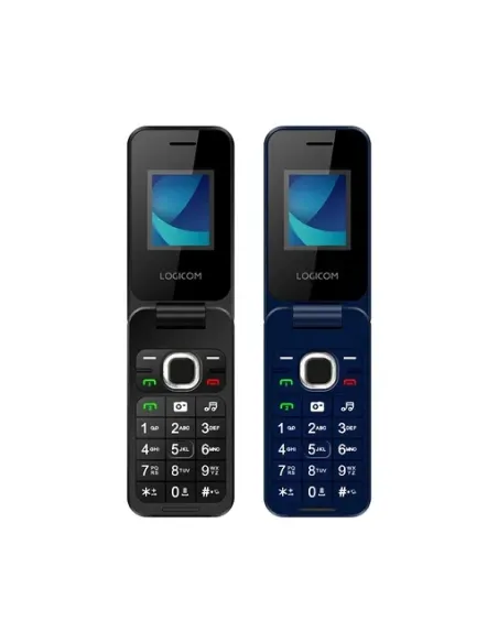 Logicom Fleep 460 azul es un teléfono con tapa 4G Dual SIM
