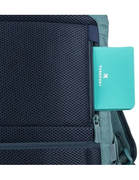 Mochila portátil Rivacase Suzuka 7760 Aquamarine ECO de 17L