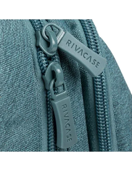 Mochila portátil Rivacase Suzuka 7760 Aquamarine ECO de 17L