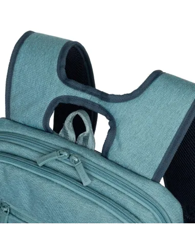 Mochila portátil Rivacase Suzuka 7760 Aquamarine ECO de 17L
