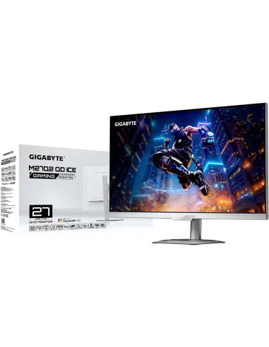 Monitor Gaming QHD Gigabyte M27Q2 QD ICE de 27" 200Hz USB-C