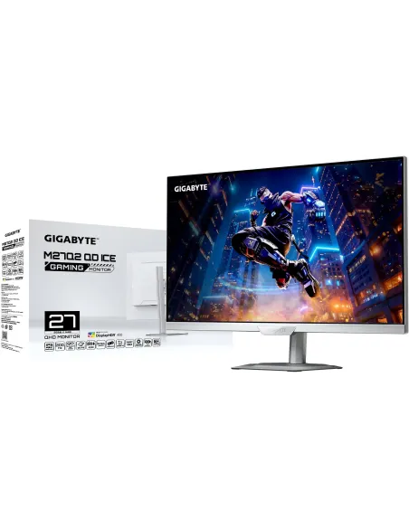Monitor Gaming QHD Gigabyte M27Q2 QD ICE de 27" 200Hz USB-C
