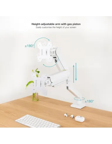 Soporte de Mesa Tooq DB1334TNR-W