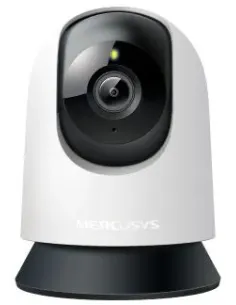 Mercusys MC200 (V1) Cámara de Vigilancia 1080P, Visión 360º, Visión Nocturna, Detección IA-1402750