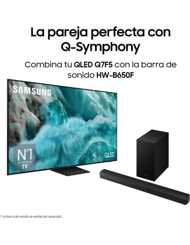 Samsung TQ65Q7F5AUXXC de 65": TV QLED Q7F5 4K Tizen 60 Hz