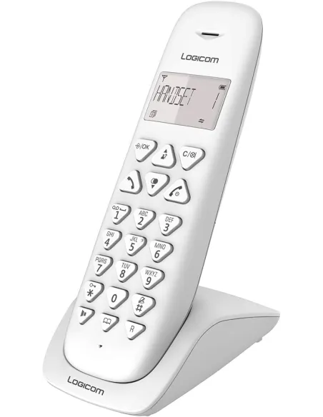 Logicom Vega 150 Blanco Teléfono Inalámbrico DECT