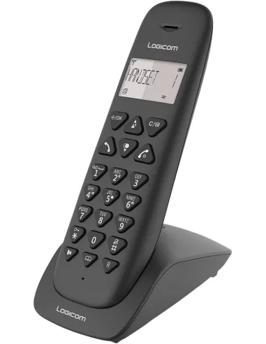 Logicom Vega 155T Negro Teléfono Inalámbrico DECT