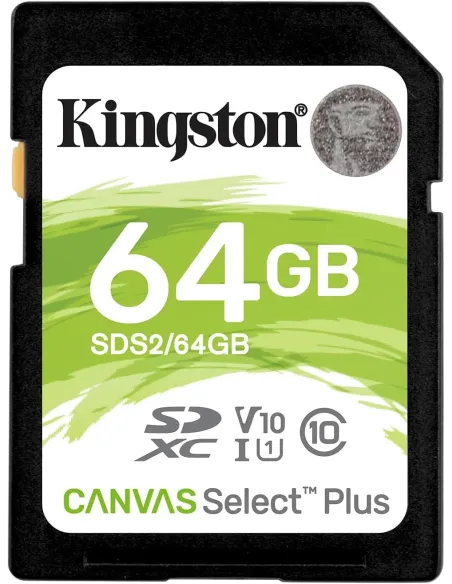 Kingston Canvas Select Plus 64GB Tarjeta SDXC UHS-I V10