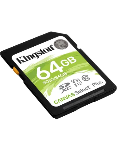 Kingston Canvas Select Plus 64GB: tarjeta SDXC U1 V10