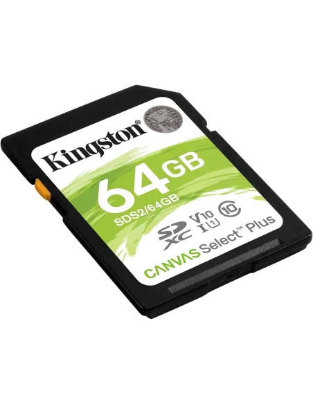 Kingston Canvas Select Plus 64GB: tarjeta SDXC U1 V10