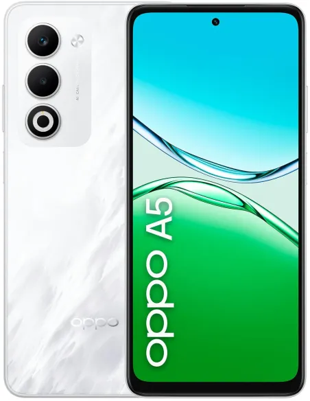 OPPO A5 4GB/128GB Blanco pantalla LCD de 6,67" a 90 Hz IP65