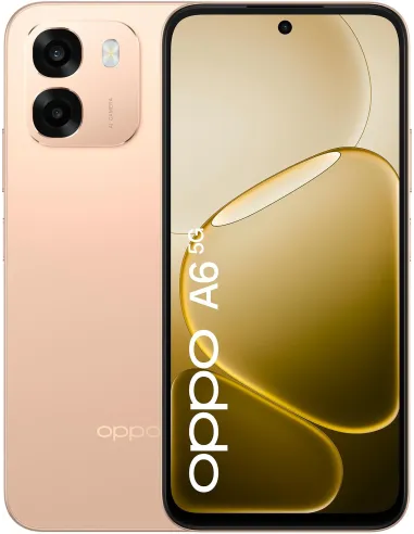 OPPO A6 5G 6GB/256GB Aurora Gold pantalla LCD de 6,75" a 120 Hz