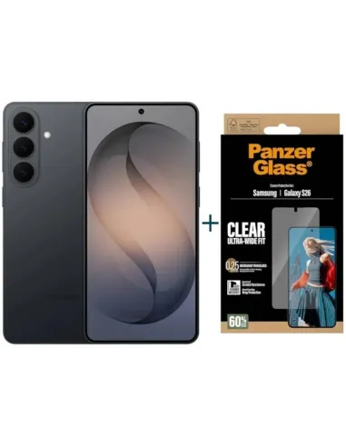 Samsung Galaxy S26 256 GB Black + protector PanzerGlass PG34506