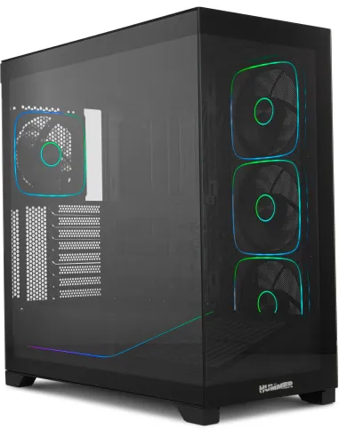 NOX Hummer BLADE Negro Torre ATX ARGB Vidrio Templado