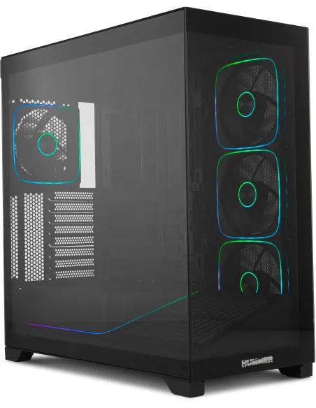 NOX Hummer BLADE Negro Torre ATX ARGB Vidrio Templado