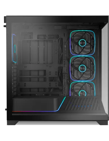 Torre Nox Hummer Blade Negro con 5 ventiladores ARGB 140 mm
