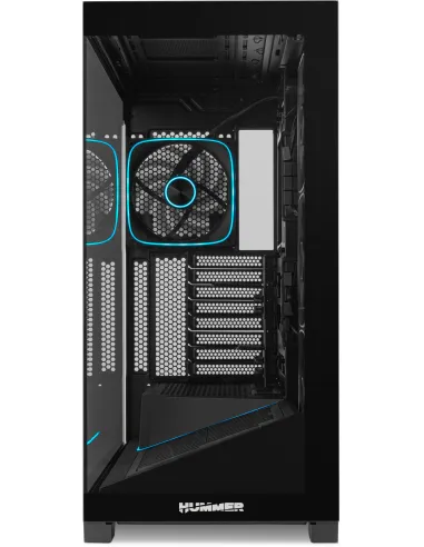 Torre Nox Hummer Blade Negro con 5 ventiladores ARGB 140 mm