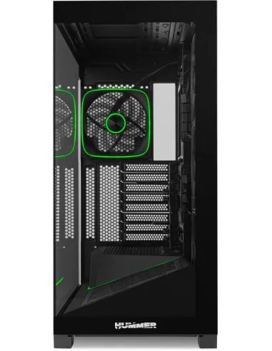 Torre Nox Hummer Blade Negro con 5 ventiladores ARGB 140 mm