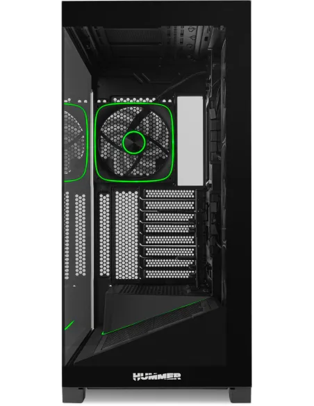 Torre Nox Hummer Blade Negro con 5 ventiladores ARGB 140 mm