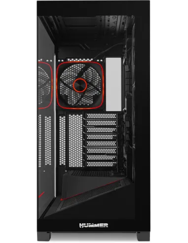 Torre Nox Hummer Blade Negro con 5 ventiladores ARGB 140 mm