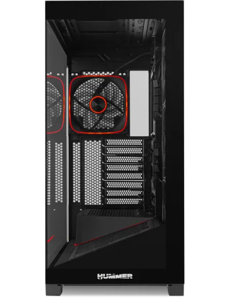 Torre Nox Hummer Blade Negro con 5 ventiladores ARGB 140 mm