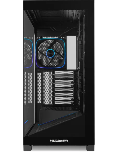 Torre Nox Hummer Blade Negro con 5 ventiladores ARGB 140 mm