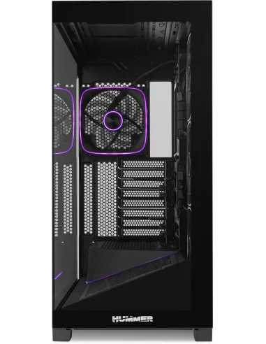 Torre Nox Hummer Blade Negro con 5 ventiladores ARGB 140 mm