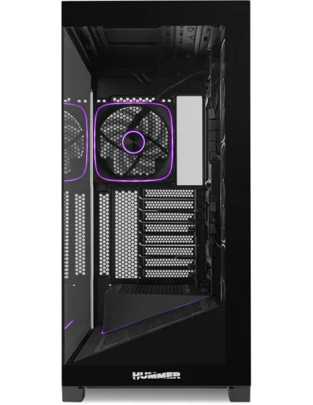 Torre Nox Hummer Blade Negro con 5 ventiladores ARGB 140 mm